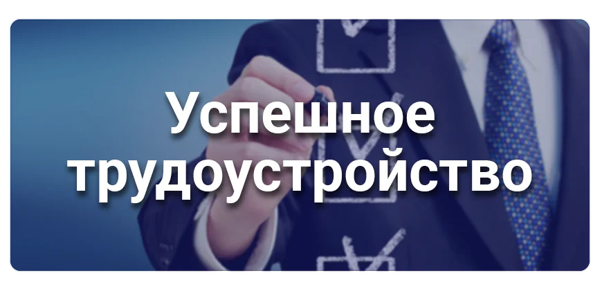 Успешное трудоустройство